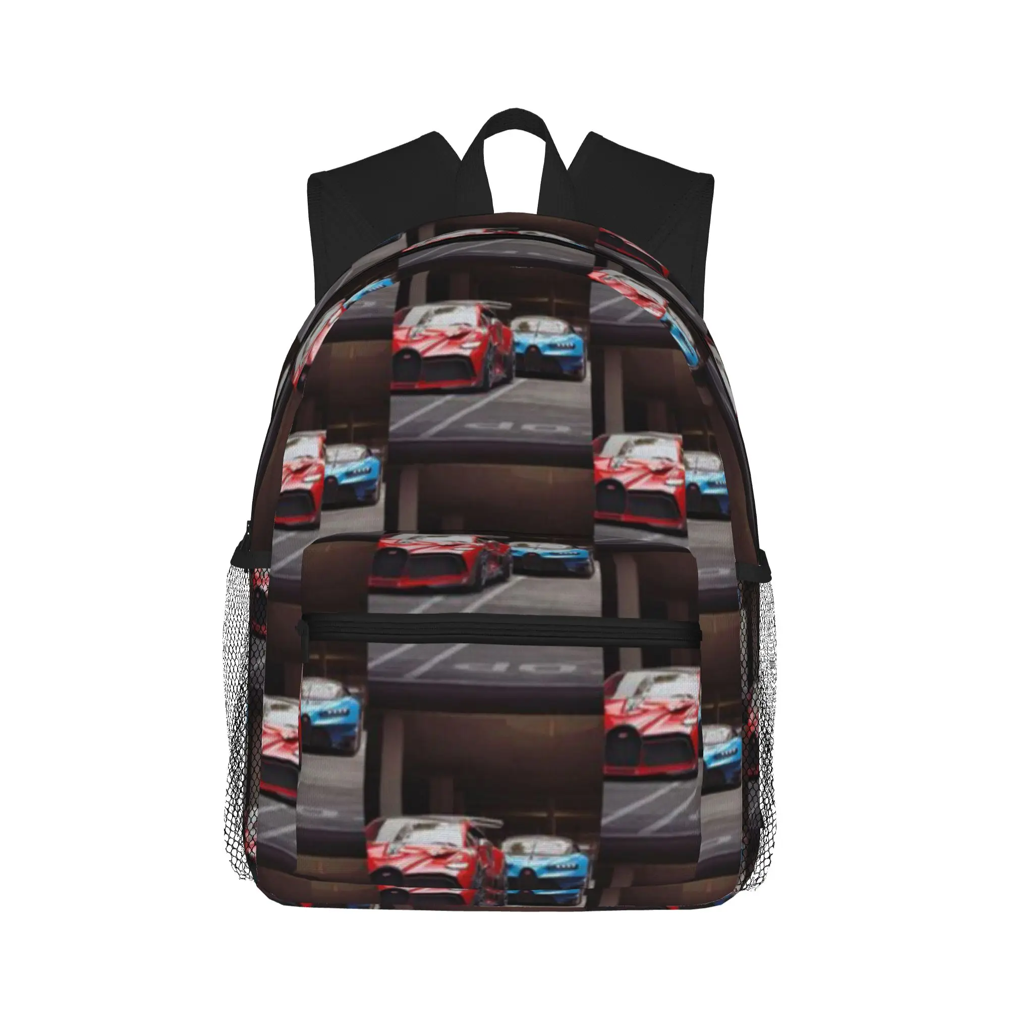 

Bugatti Chiron And Bugatti Divo Casual Backpack for Students and Adults Feminina backpack