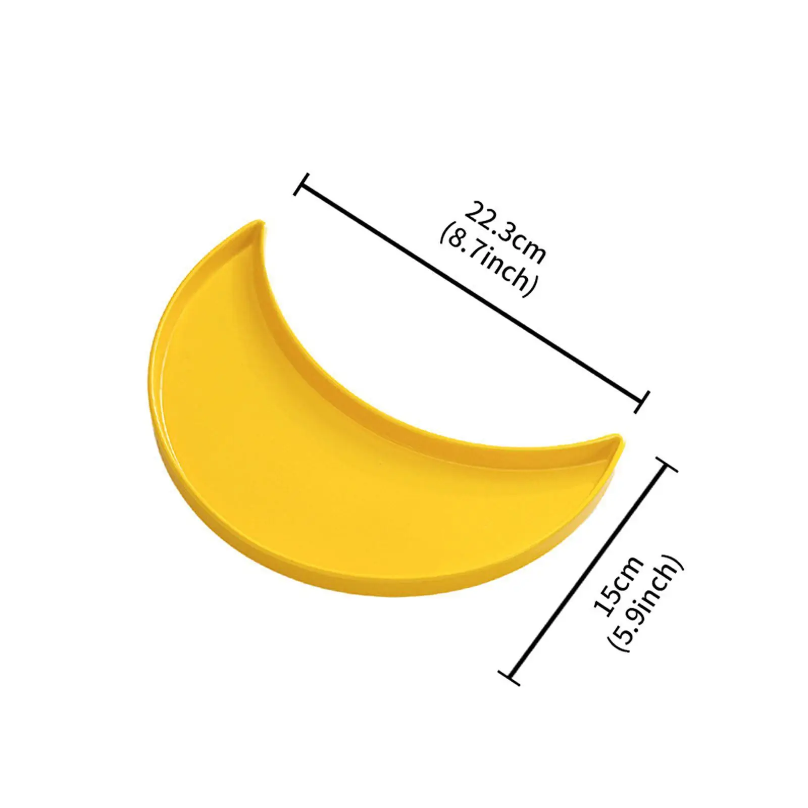 Serviertablett Eid Moon Dinner Plate Tray Desktop Storage Platter