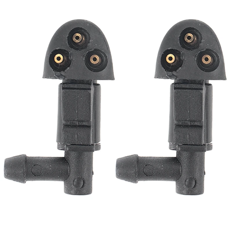 Windshield Hood Nozzle 3 Hole Car Windshield Washer Wiper Water Spray Nozzle Set For Chevrolet Cruze 2009-2014 94556605