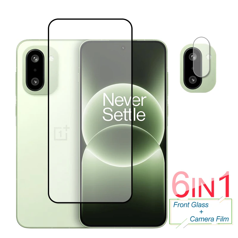 

Полное покрытие из закаленного стекла для Oneplus 15R, стекло Oneplus 15R, защитная пленка для экрана телефона, пленка для объектива камеры для Oneplus 15R