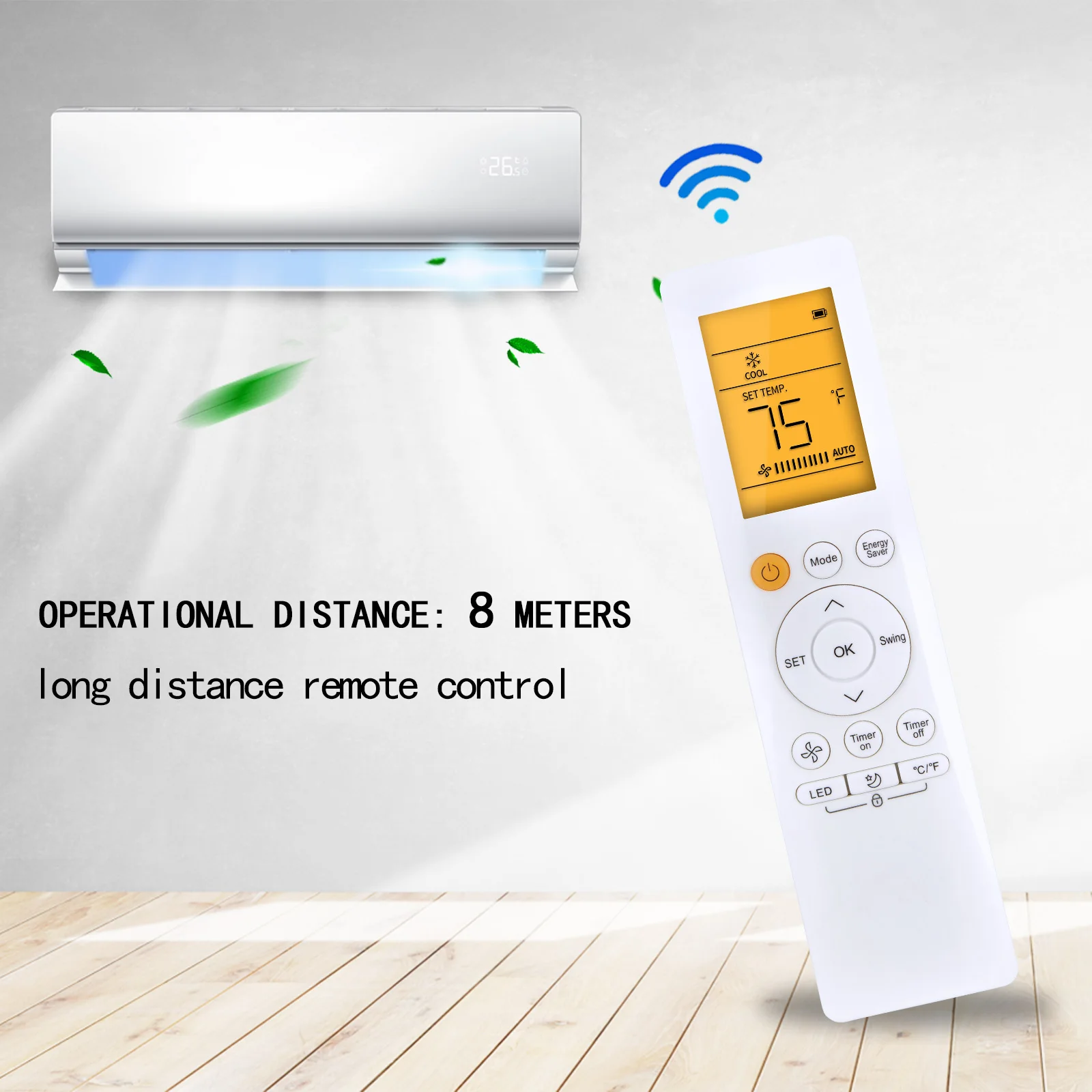 Новый пульт дистанционного управления RG10G2(B2)/BGEFU1 для кондиционера Midea