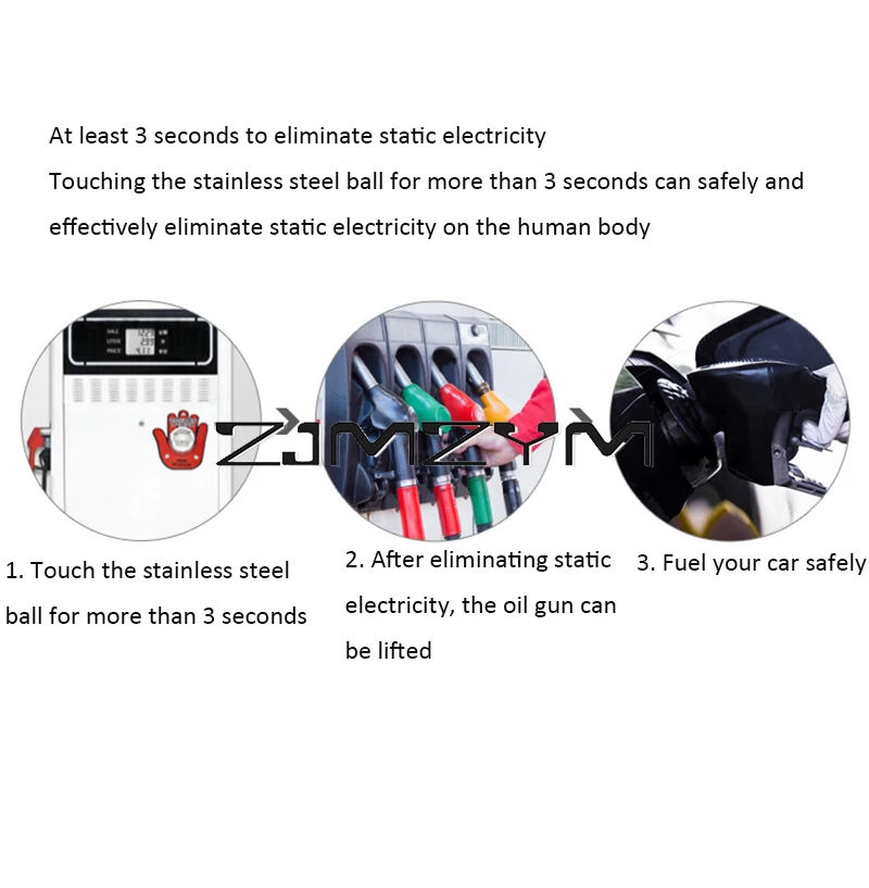 Gas Station Human Static Release Explosion-proof Refueling Machine To Remove Static Electricity