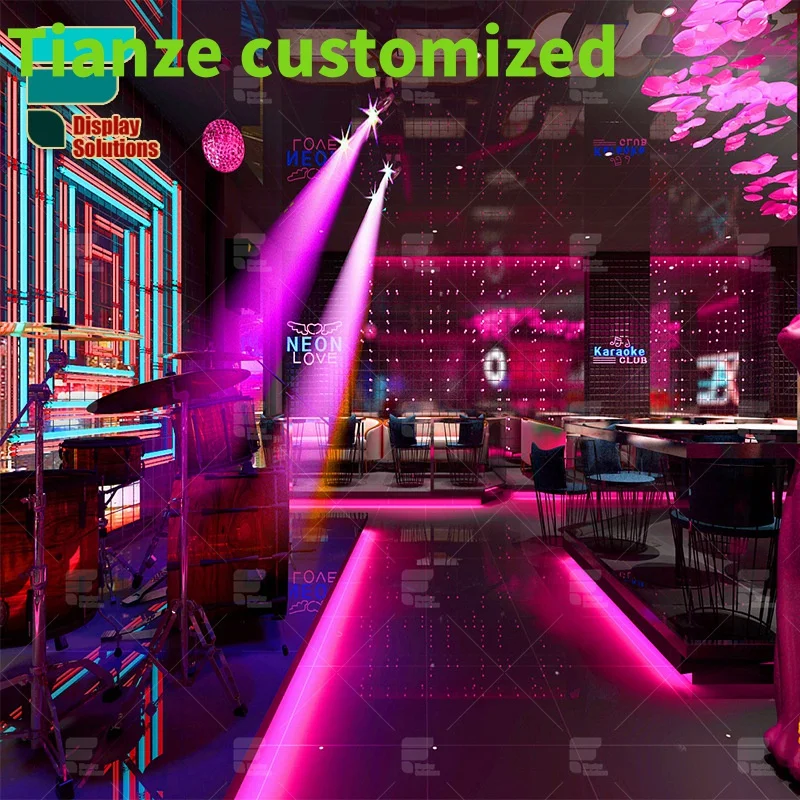 {Customized} LED corians hotel bar counter design night club furniture coffee bar table home bar counters