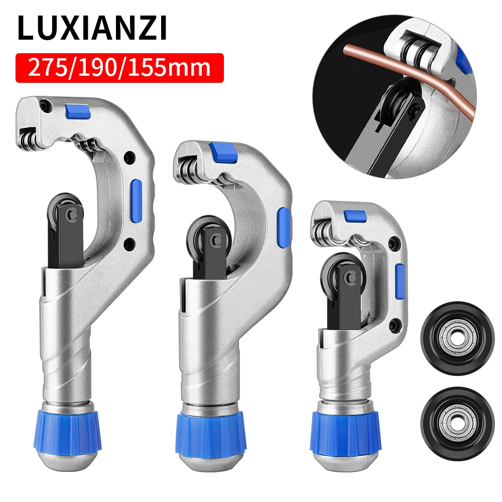 LUXIANZI 4-32/5-50/6-70mm Bearing Pipe Cutter Metal Scissor For PPR Aluminum Stainless Steel Tube Shear Cutting Hand Tools