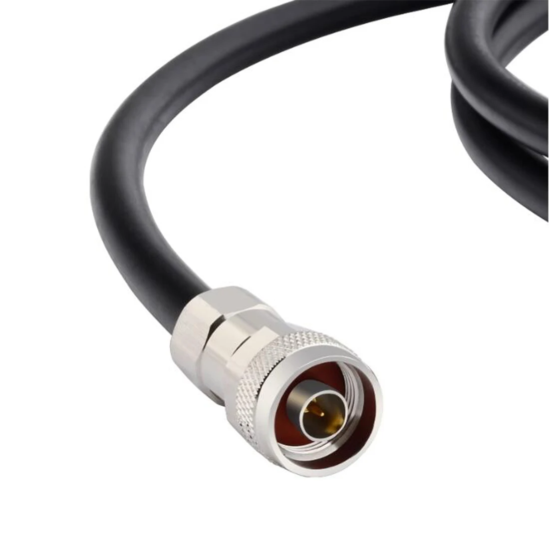 WIFI Extension N type Male Plug RF Coaxial Cable RG8 Clamp Low Loss Adapter 50cm 20inch Wholesale New