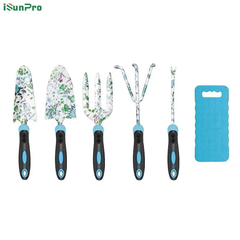 Export Blue Iron Print Girls Garden Shovel Rake Tool