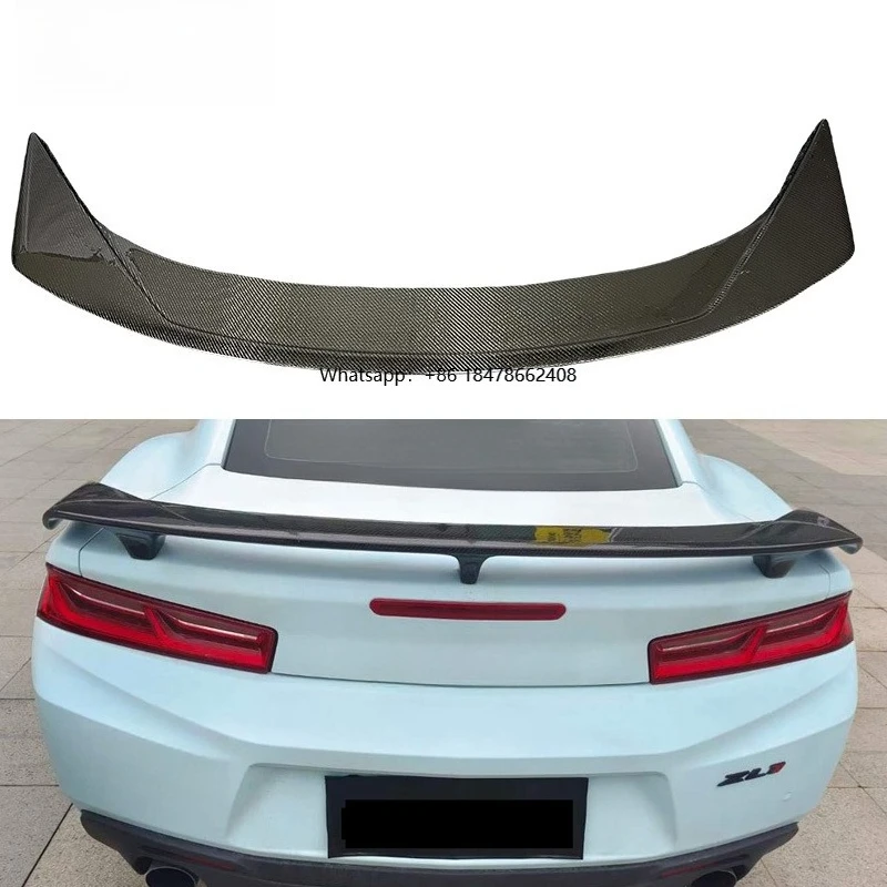 

Camaro ZL1 Style High Quality Carbon Fiber Rear Spoiler Trunk Spoiler Tail Wing for Camaro