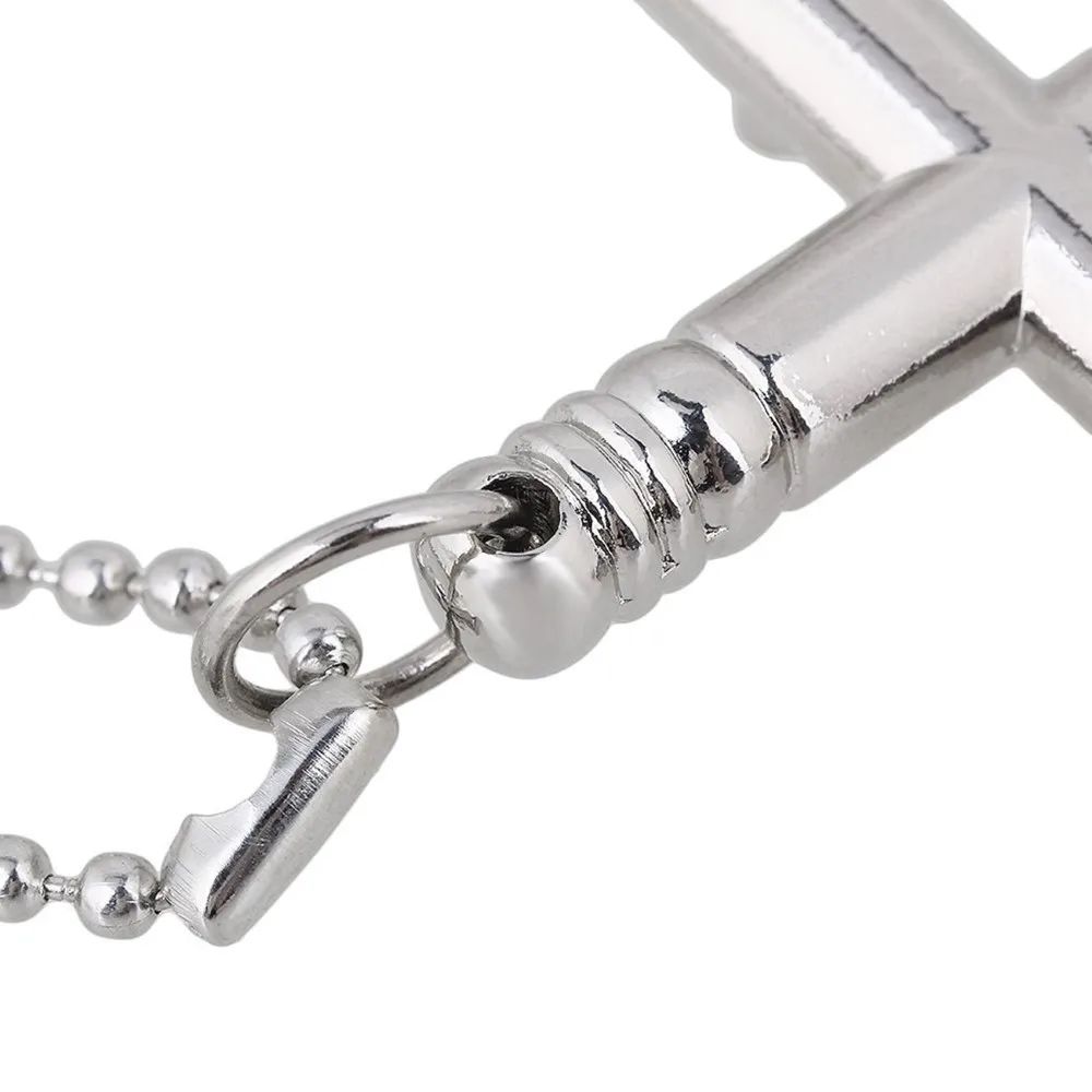Cross Drum Key Art Drum Tuning Key Chrome Plating Drum Key Wrench Jazz Drum Tuning Key Necklace