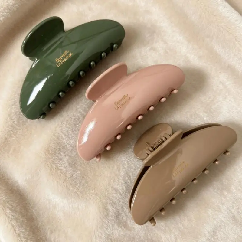 Große Krabben-Haarspangen, Haarklammer im Retro-Koreanischen Stil, Einfache Haarnadel, Modische Haaraccessoires für Frauen und Mädchen – Detail 14
