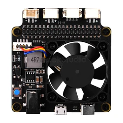X735 Power Management Board with PWM Fan Safe Shutdown for Raspberry Pi 4B/3B+/3B/2B
