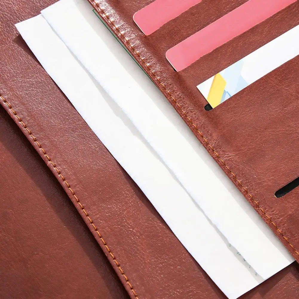 file-folder-faux-leather-card-container-tight-stitching-multipurpose-convenient-business-stationery-file-storage-bag