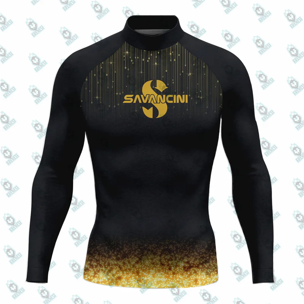 

Men's Long Sleeve Surfing Shirt Rashguard UV Sun Protection Basic Skins Surfing Suit Swimwear T-shirt UPF Diving Gym Clothes