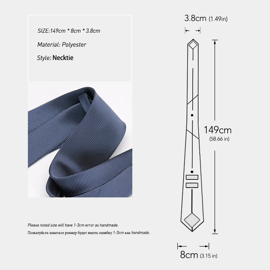 IHGSNMB Men Tie Fashion Classic Business Necktie Mens Casual Ties for Men Wedding Party Designer Corbatas Para Hombre Gift Ties