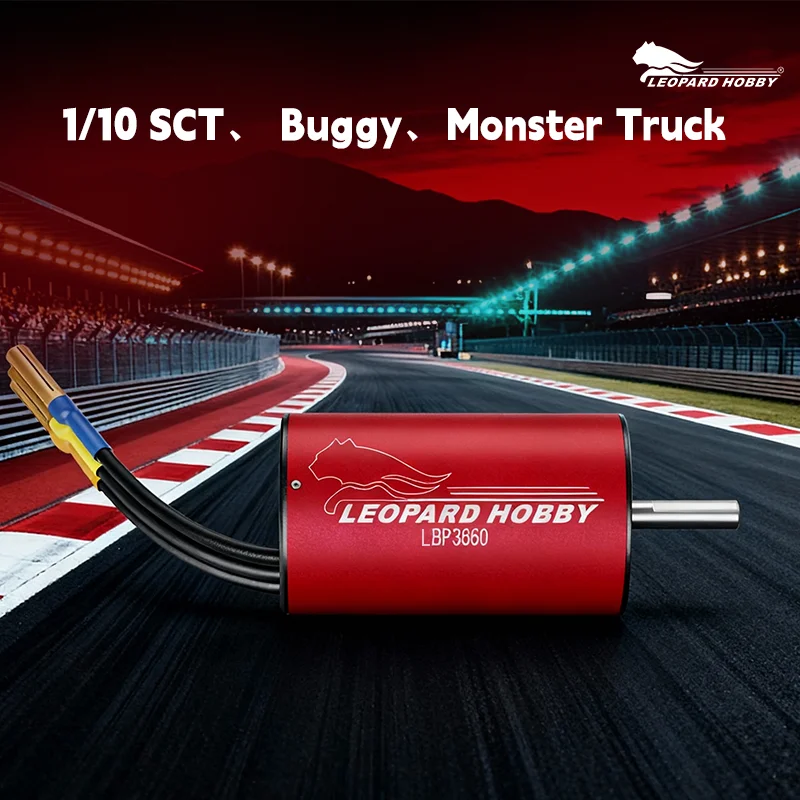 LEOPARD Internal brushless motor LBP2850 3650 3665 3660 3674,4074 brushless kit suitable for 1/10 RC Arrma Traxxas HSP Redcat RC