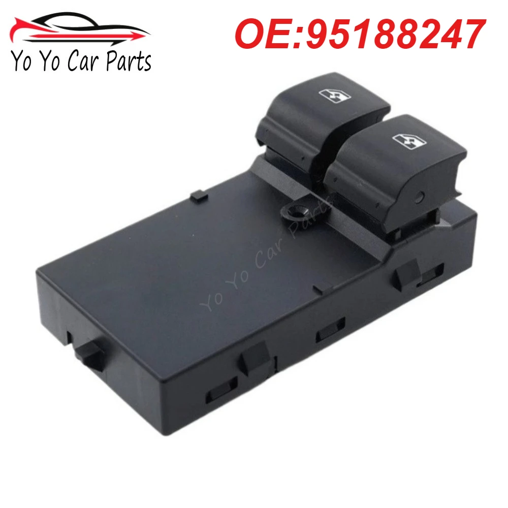 Interruptor Eléctrico de 6 Pines para Ventanas de Auto, 95188247 95460075, para Chevrolet Aveo, Prisma, Onix, Spin, Cobalt, 2011-2013