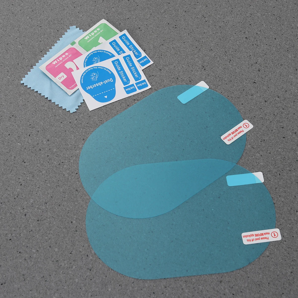 2 قطعة مرآة الرؤية الخلفية للسيارة فيلم مقاوم للماء واقية مسعور نانو طلاء السلامة القيادة واضح البصر الأيام الممطرة