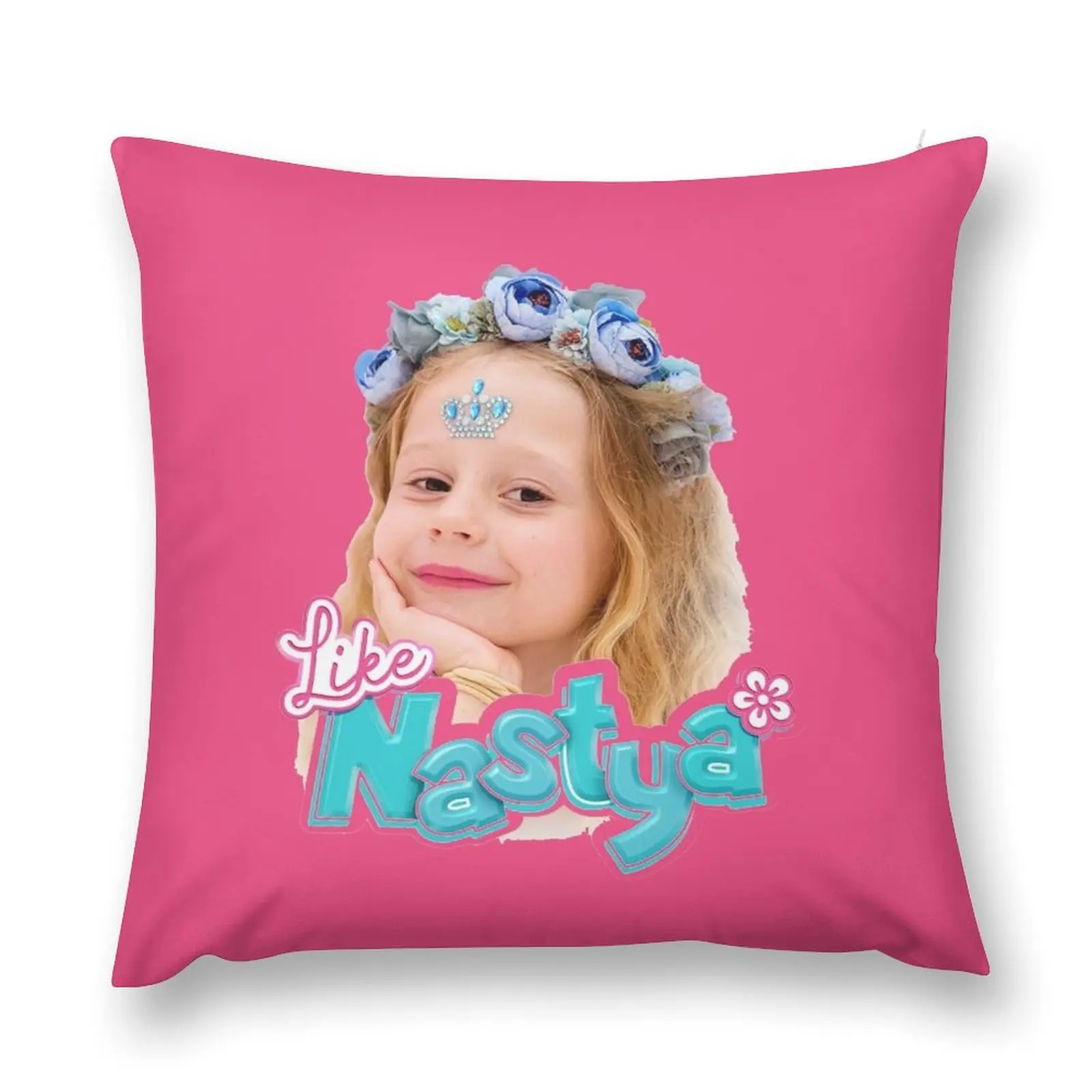 Like Nastya Girl Throw Pillow Pillow Decor Luxury Sofa Cushions pillow