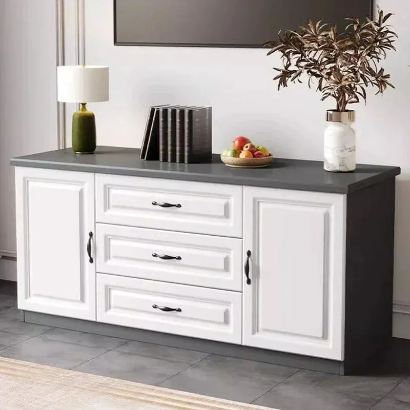 

White Dressers Tv Table Console Cabinets Modern Salon Entertainment Tv Stands Universal Archivadores Trendy Furniture