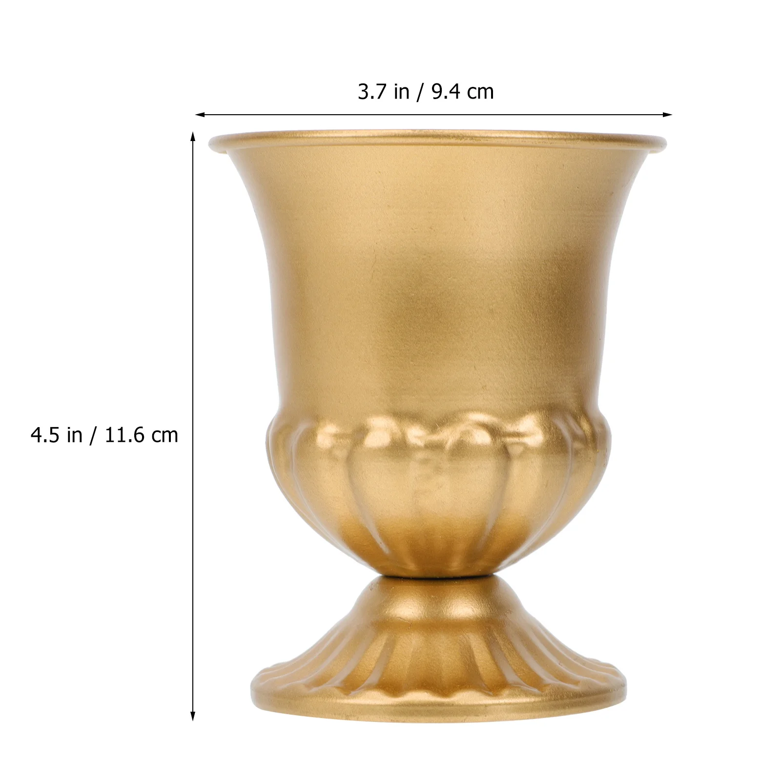 

Decorative Vintage Iron Vase Household Cup Vase Unique Design Home Decor Ornament for Living Room Coffee Shop Display