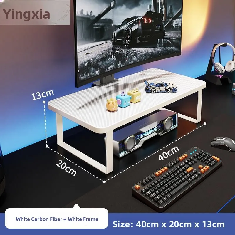 Desktop Computer Stand Office Workstation Laptop Display Pad Stand Home ...