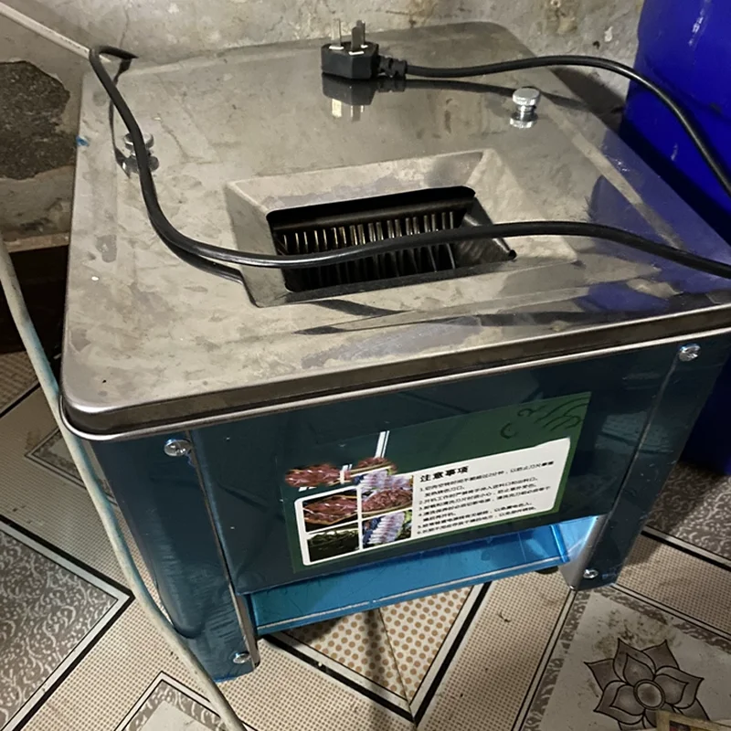 

High Capacity Fresh Beef Pork Meat Jerky Slicer for Commercial Use