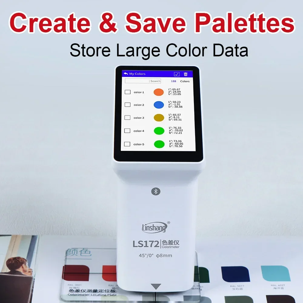 

NEW LS172 Color Meter 20mm Aperture for Color Matching Spectral Reflectance Curve Measurement in Plastic Paint Leather