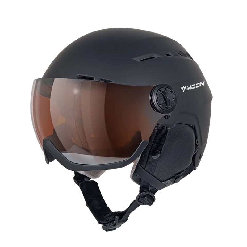 

Winter Ski Snowboard Helmet with Goggles - Thermal Insulated Adult Helmet for Men & Women - Windproof Snow Sports Safety Gear