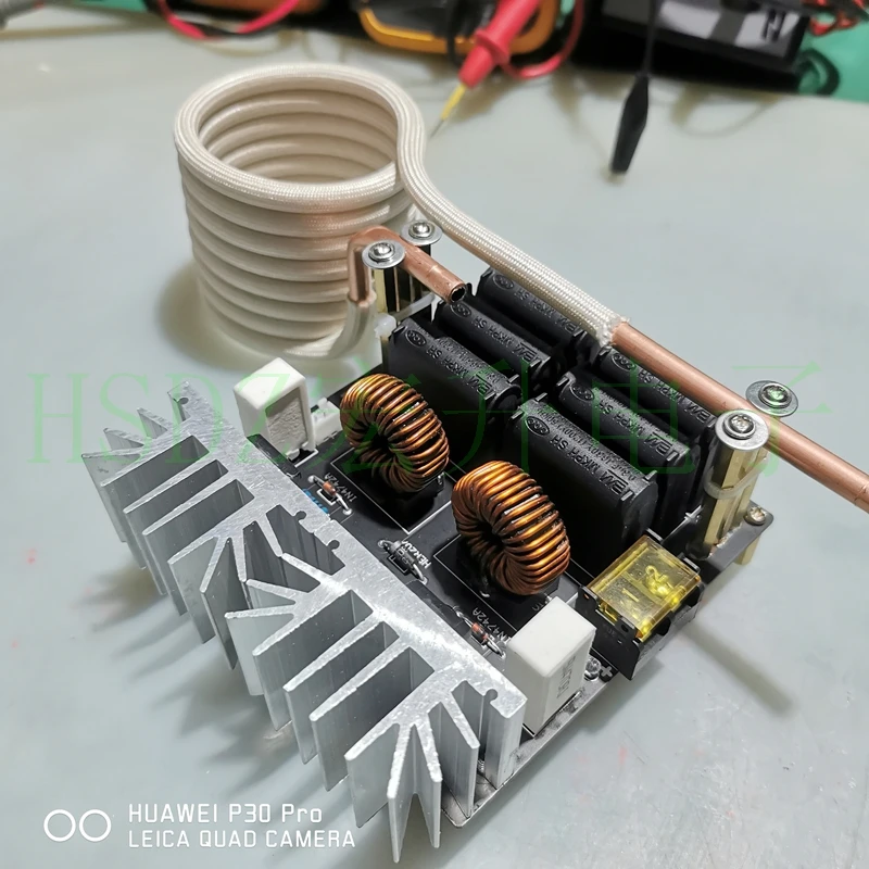 Suitable for quenching medium frequency furnace without tap ZVS high-frequency induction heater