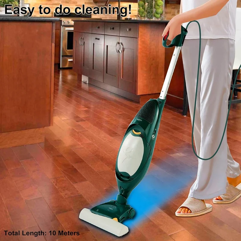 Pièces d'aspirateur de câble d'extension pour Vorwerk Kobold VK140 VK150 FP140 FP150-10 mètres prise UE