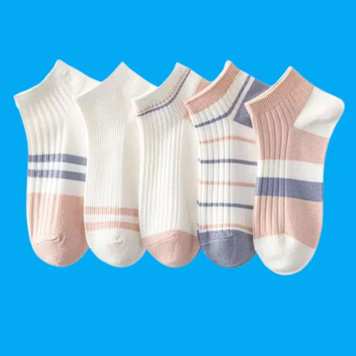 

5/10 Pairs Short Summer Ins Style Cute Japanese All-match Korean Cotton Socks Student Short Boat Women's Socks