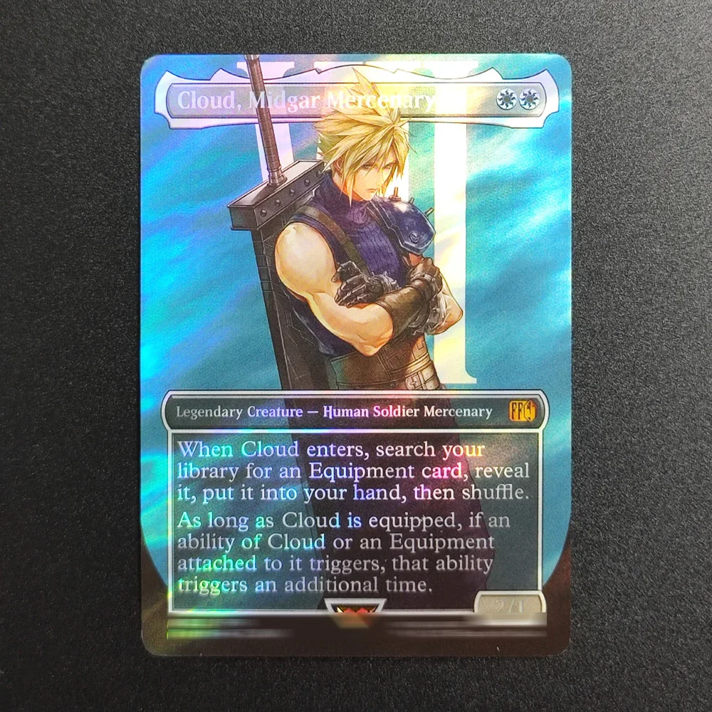 

Прокси-карты Magic: The Gathering Cloud, Midgar Mercenary — высококачественные коллекционные карточки для настольных игр и торговли