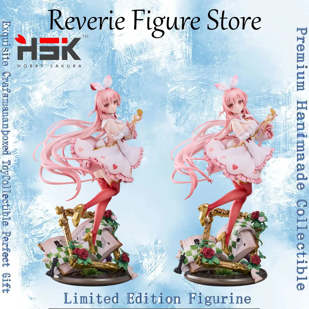 Genuine Hobby Sakura Wonderland Ver White Rabbit Rosu Figure