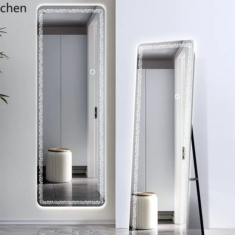 X6-3   full-length dressing mirror - freestanding or wall-mounted - perfect for home, bedroom, makeup, and influencer style