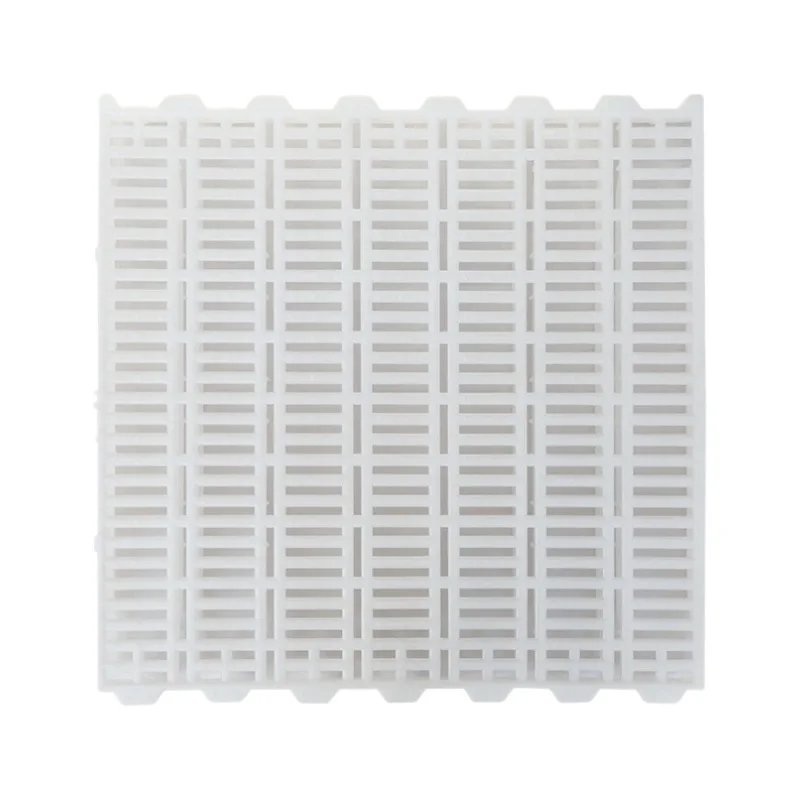 

Customized product Farm Use Plastic Slatted Floor Pallet Backing Equipment Pallet for Pig Sheep Poultry Farm Flooring