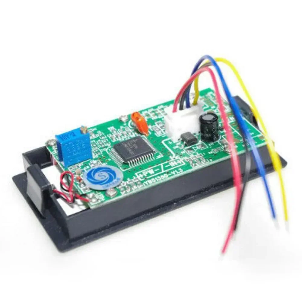AC/DC 8 12V Digital Panel Voltmeter YB5135D Perfect for Voltage Indication and Monitoring in Electrical Systems