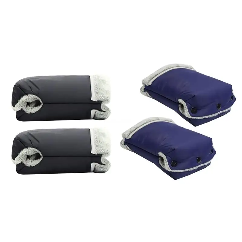 

Polyester Stroller Hand Muffs Waterproof Baby Stroller Hand Warmer Snowproof Gloves Ensure Warmth & Comfort for Parents