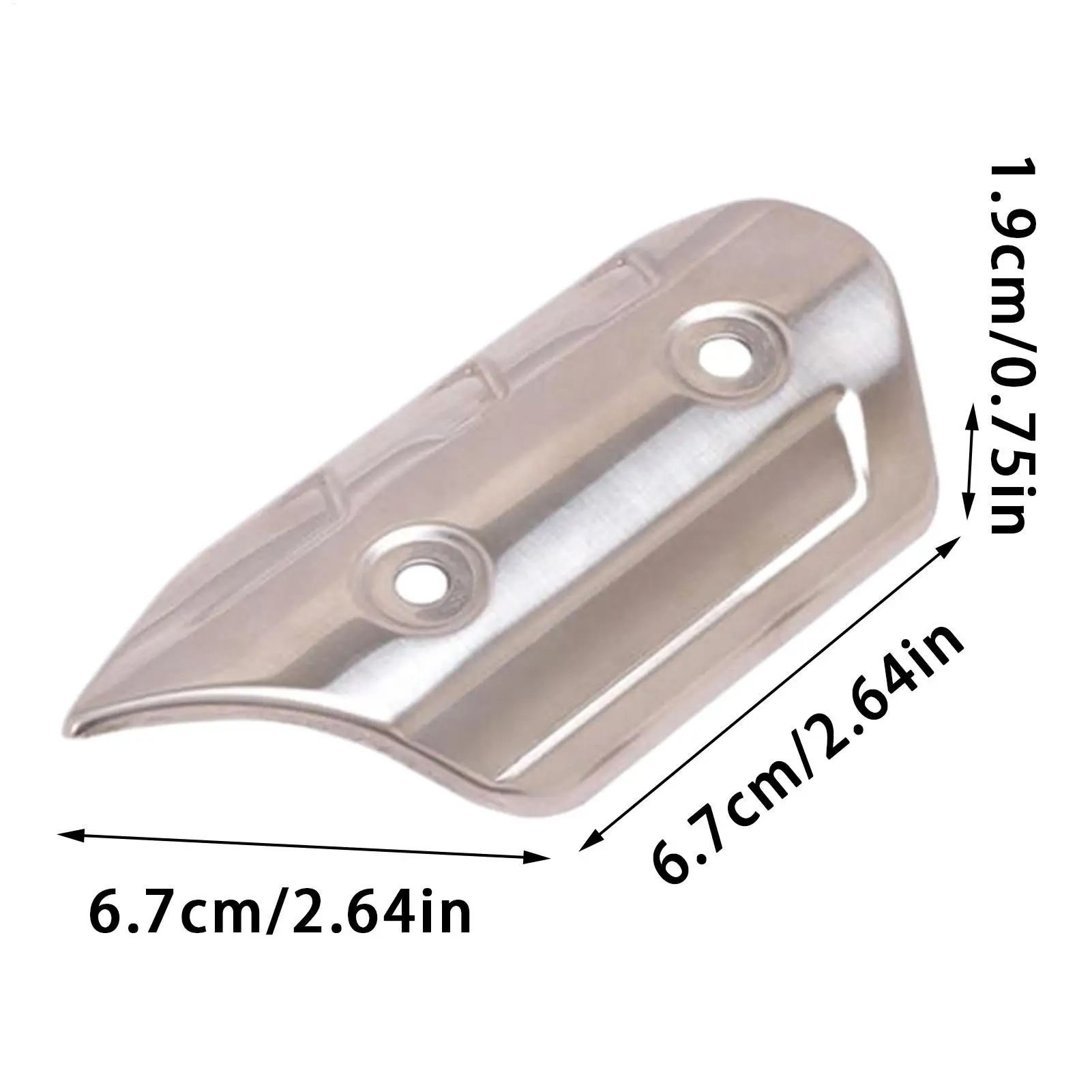 دراجة نارية العادم الحرارة درع السلامة ملموس حامي العادم الحرارة درع الخمار لركوب الحماية في الهواء الطلق تخفيف