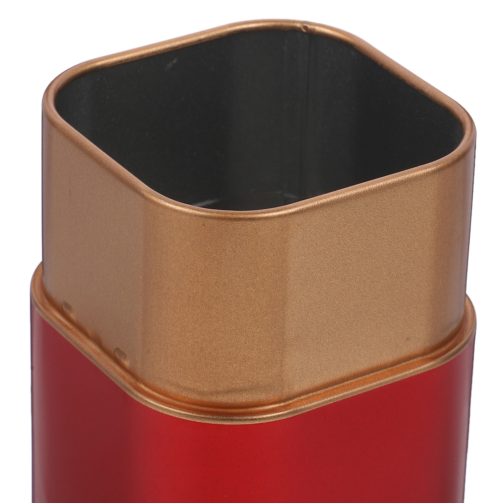 

2 Pcs Tea Tin Canister Airtight Jar Portable Canisters for Kitchen Storage Tins Tinplate Office