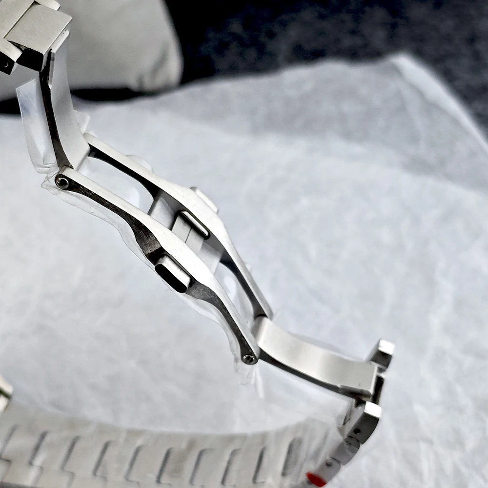 New NH05 Square Watch Time is Money Watch Ladies' Watch Customized Logo Watch Stainless Steel Watch NH05 Movement Watch view 6