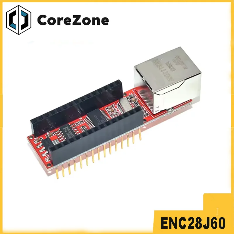 ENC28J60 Ethernet Shield V1.0 for arduino compatible Nano 3.0 RJ45 Webserver Module