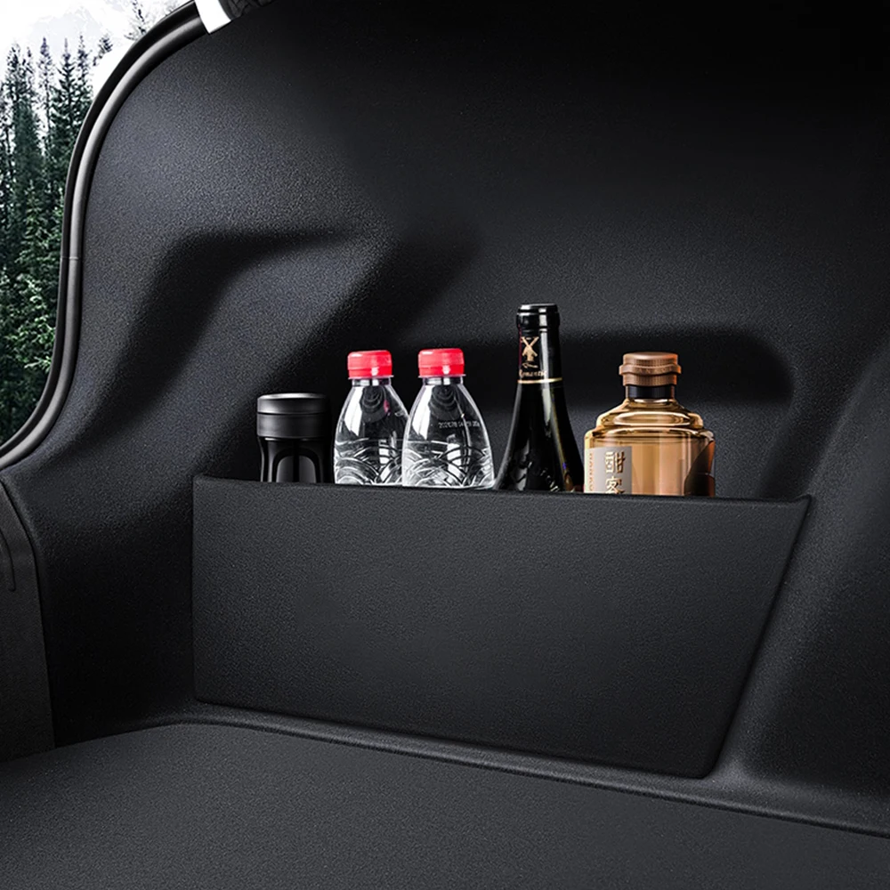 Car Trunk Side Storage Organizer Panel Bag for VW Volkswagen T-cross 0C Anti-Slip Pocket Cargo Partition Board Auto Accessories