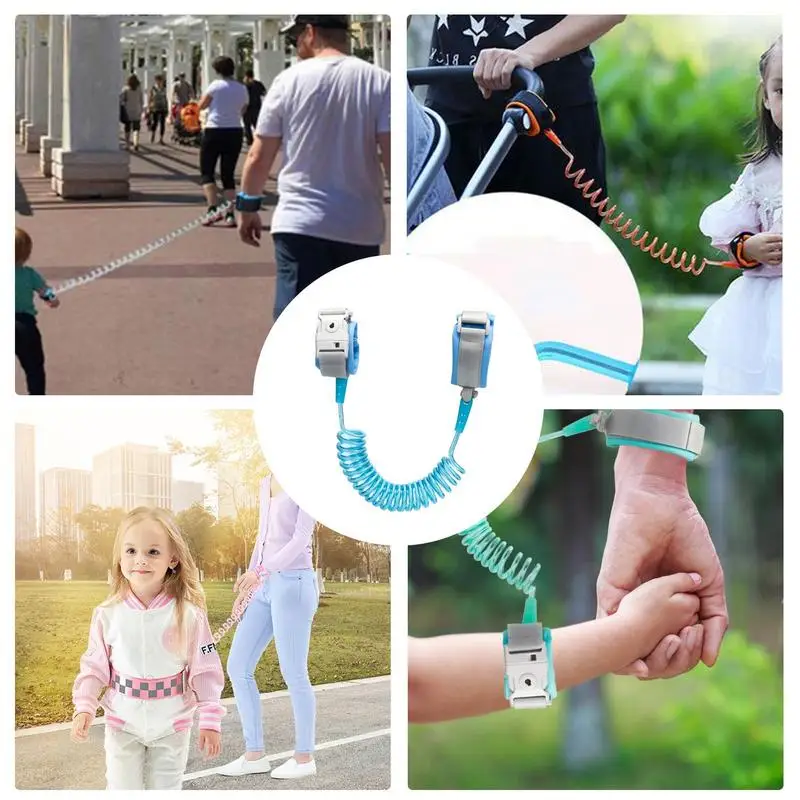 Anti Lost Wrist Link Toddler Leash Safety Harness For Baby Kid Strap Rope Outdoor Walking Hand Belt Anti-lost Safety Wristband