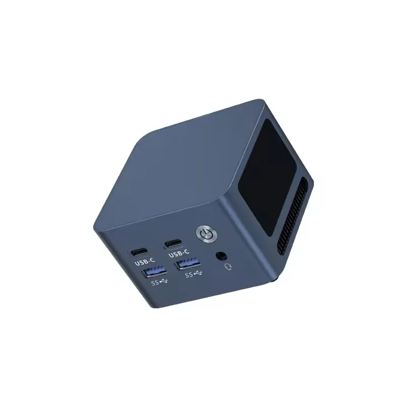 AittactSuper Mini Firewall PC M1 AMD Ryzen 3 5425U 4x2,5G LAN i226-V 8GB LPDDR4 Mini ordenador de bolsillo para juegos Proxmox pfSense ESXi