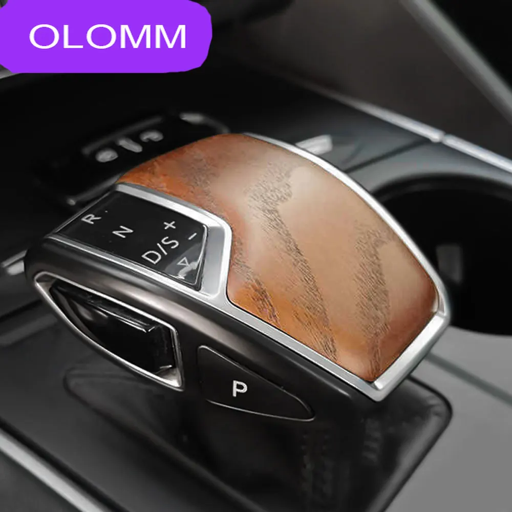 Fit For Volkswagen 2019-2025 Touareg central control gear head solid wood gear head buckle replacement accessories