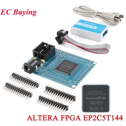 ALTERA FPGA CycloneII EP2C5T144 Minimum System Development Learning Board Module 5V EPCS4 4M Reset Switch Power Indicator