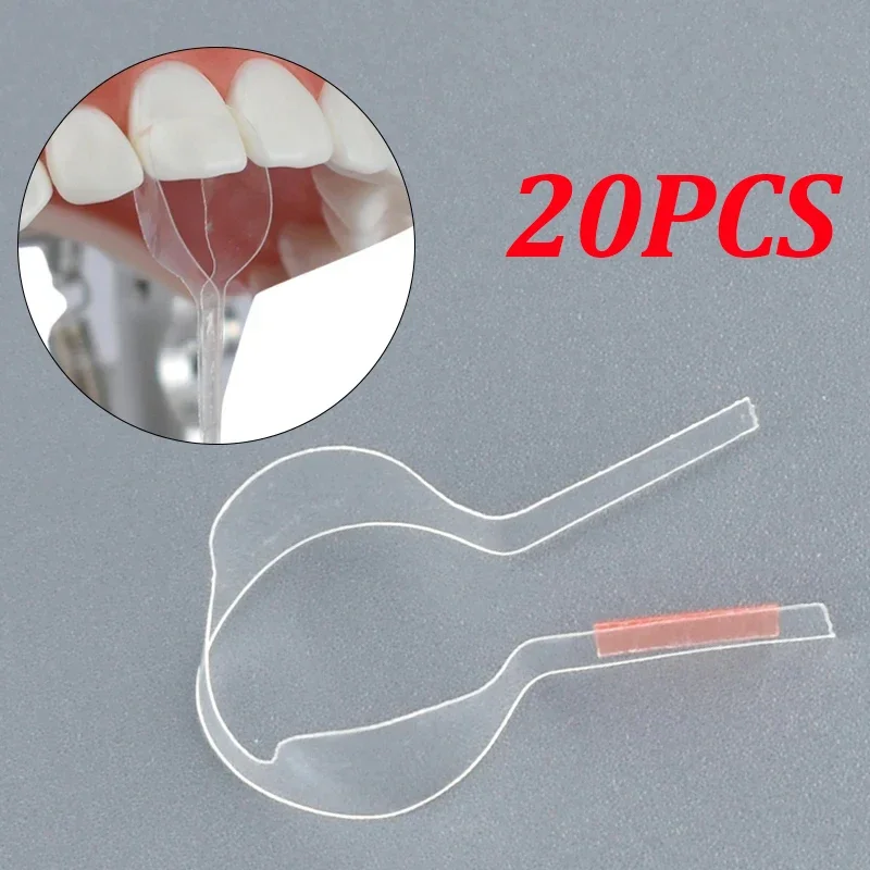 Disposable Self Adhesive Transparent Twin Anterior Sectional Matrix for Contoured Composite Restorations