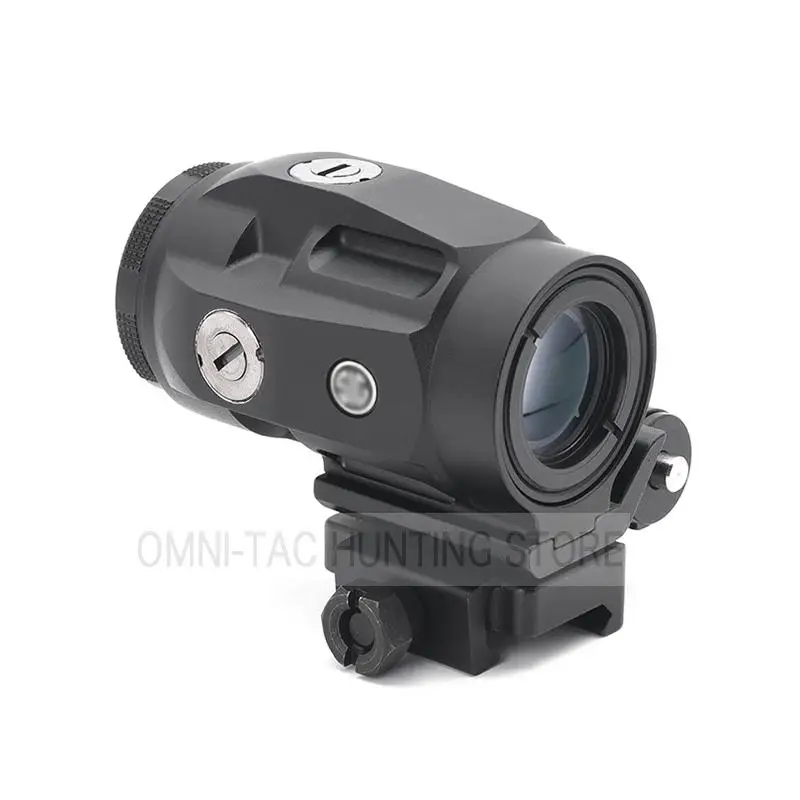 Top JULIET3 3X Magnifier Sight with Switch to Side QD Absolute Co-witnessor Lower Third Mount for Red Dot Holographic Sight