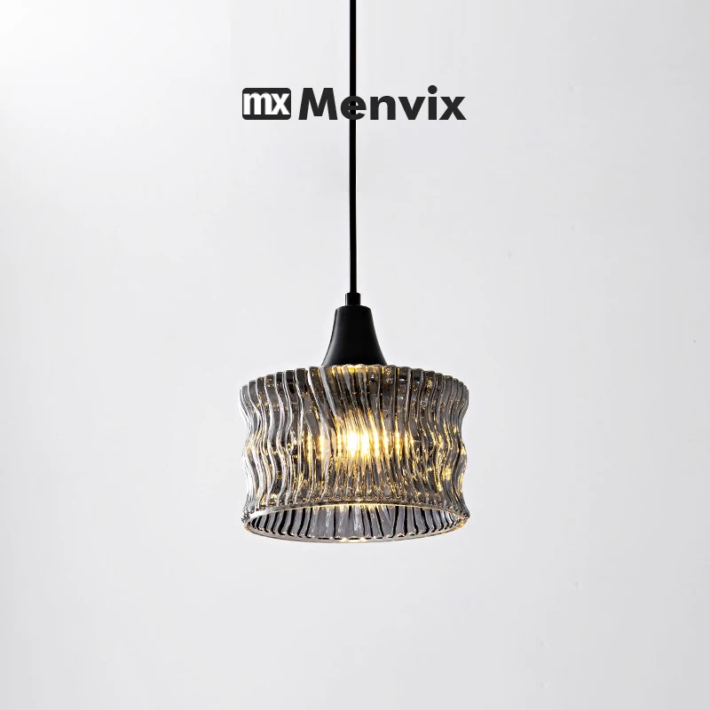 Minimalist Style Led E27 Glass Chandelier Lustre Dining Room Bedroom Hanghing Home Decor Bar Loft Pendant Fixtures Kitchen Lamp - Image 2