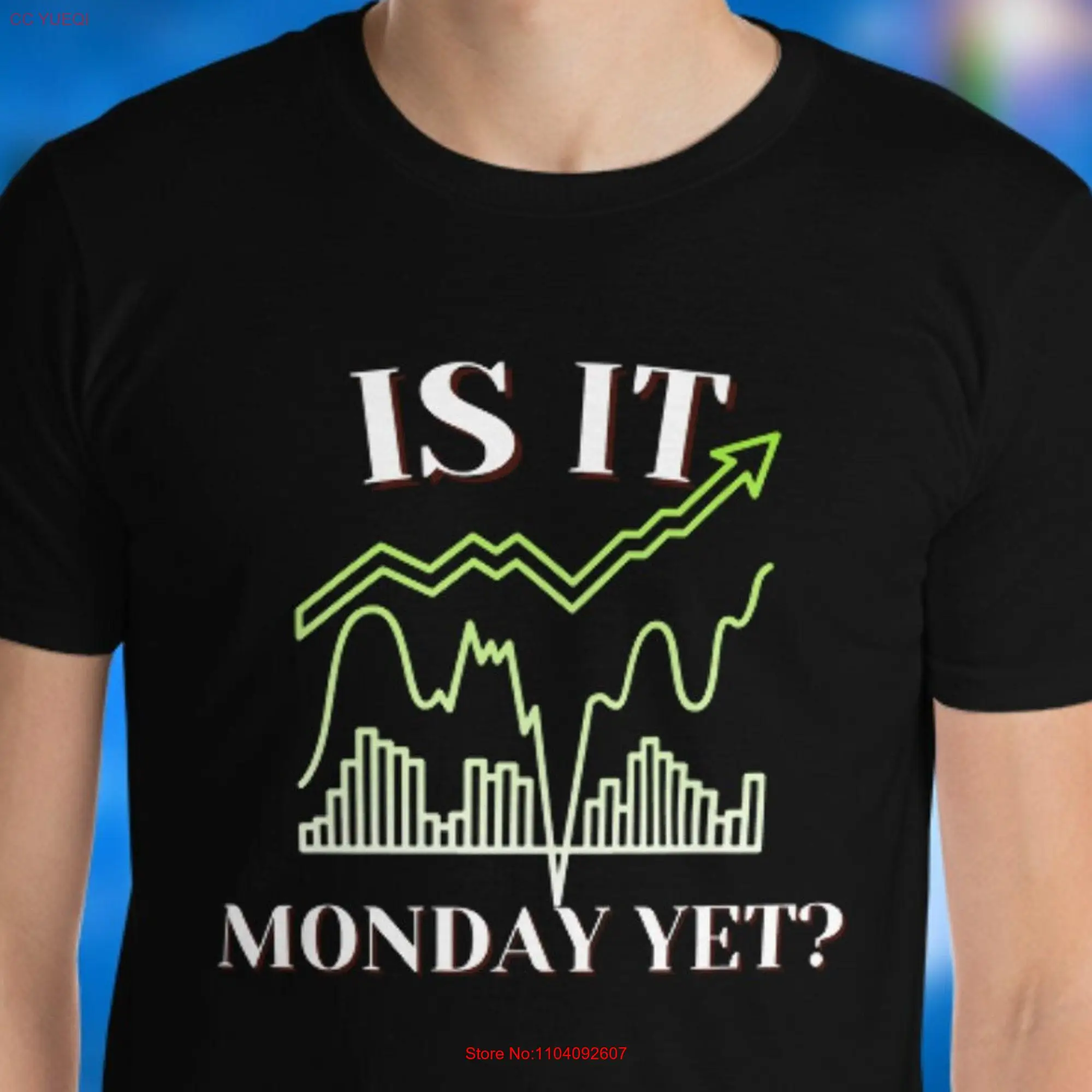 T Shirt Stock Market GifT Day Trading Investor Broker Trader Christmas Stocks long or short sleeves