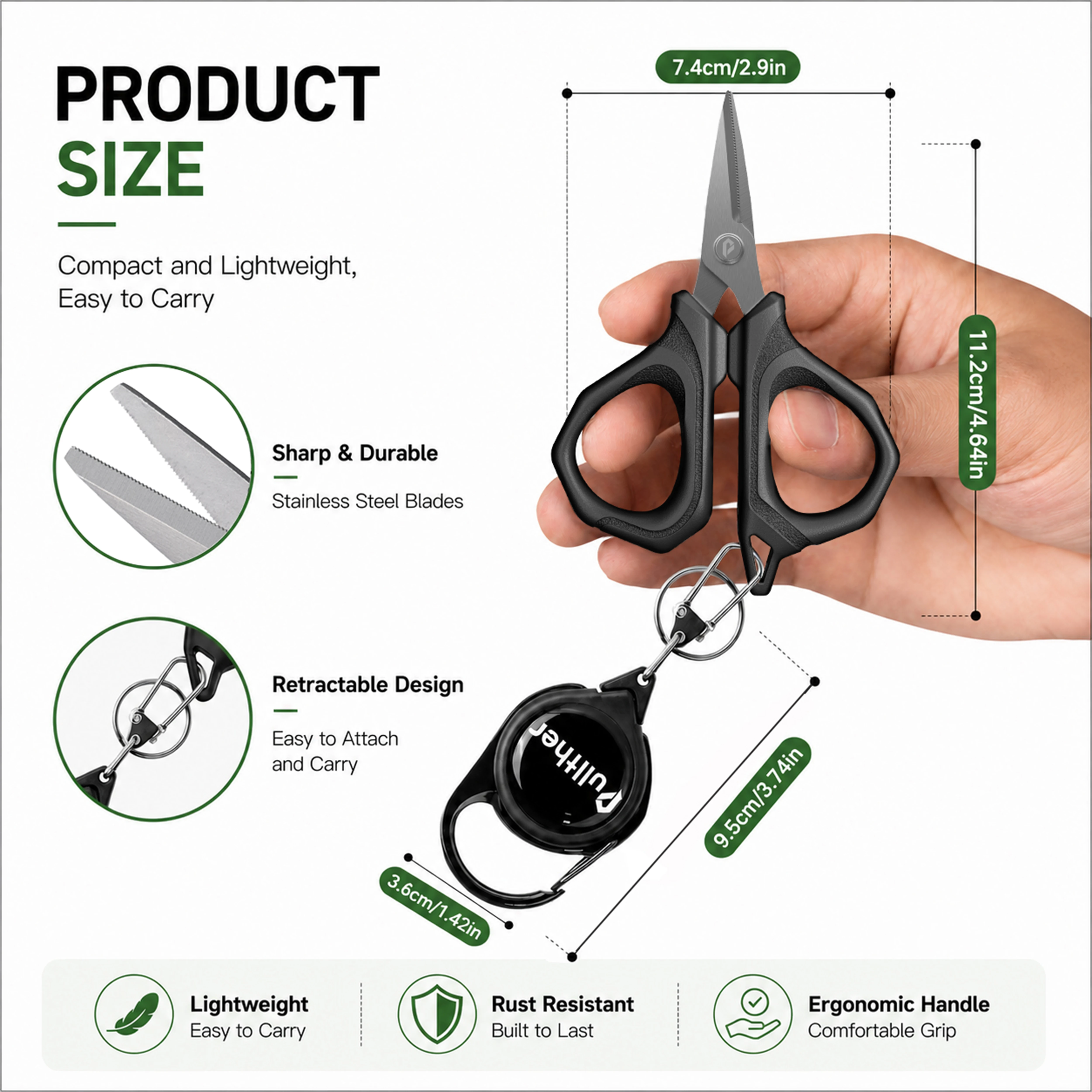 Fishing Scissors Stainless Ste - Braided Fishing Line 评论和价格